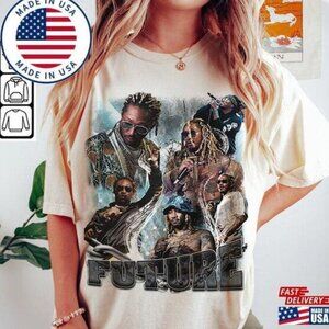 Modern Trap Music Icon Vintage Washed Graphic Shirt